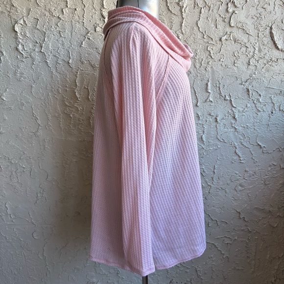 Faded Glory Light Peach Cowl Neck Sweater 2X - Picture 2 of 5